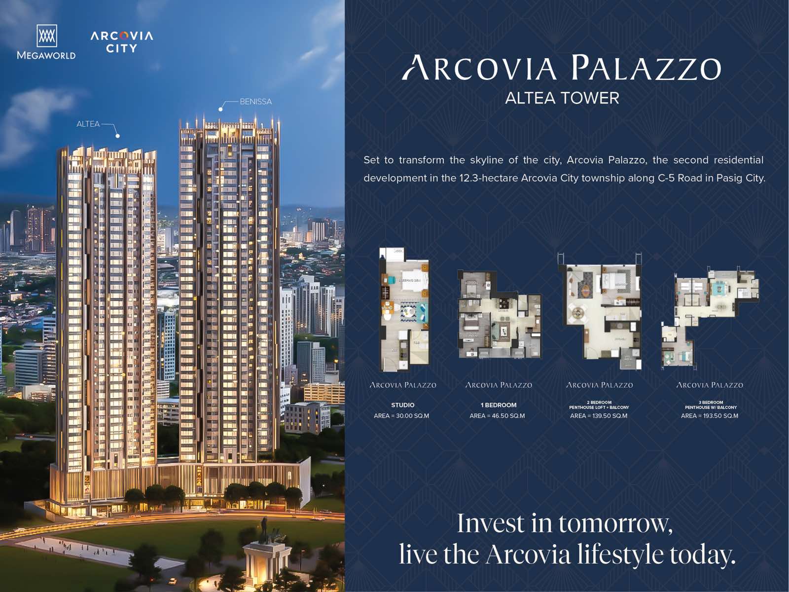 Investing in Tomorrow, Living the Arcovia Lifestyle Today